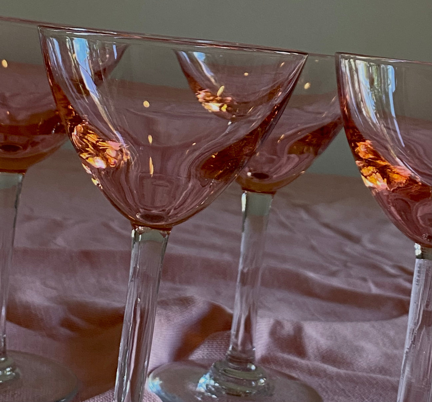 the pink glasses
