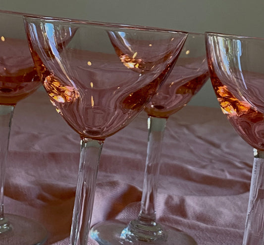 the pink glasses