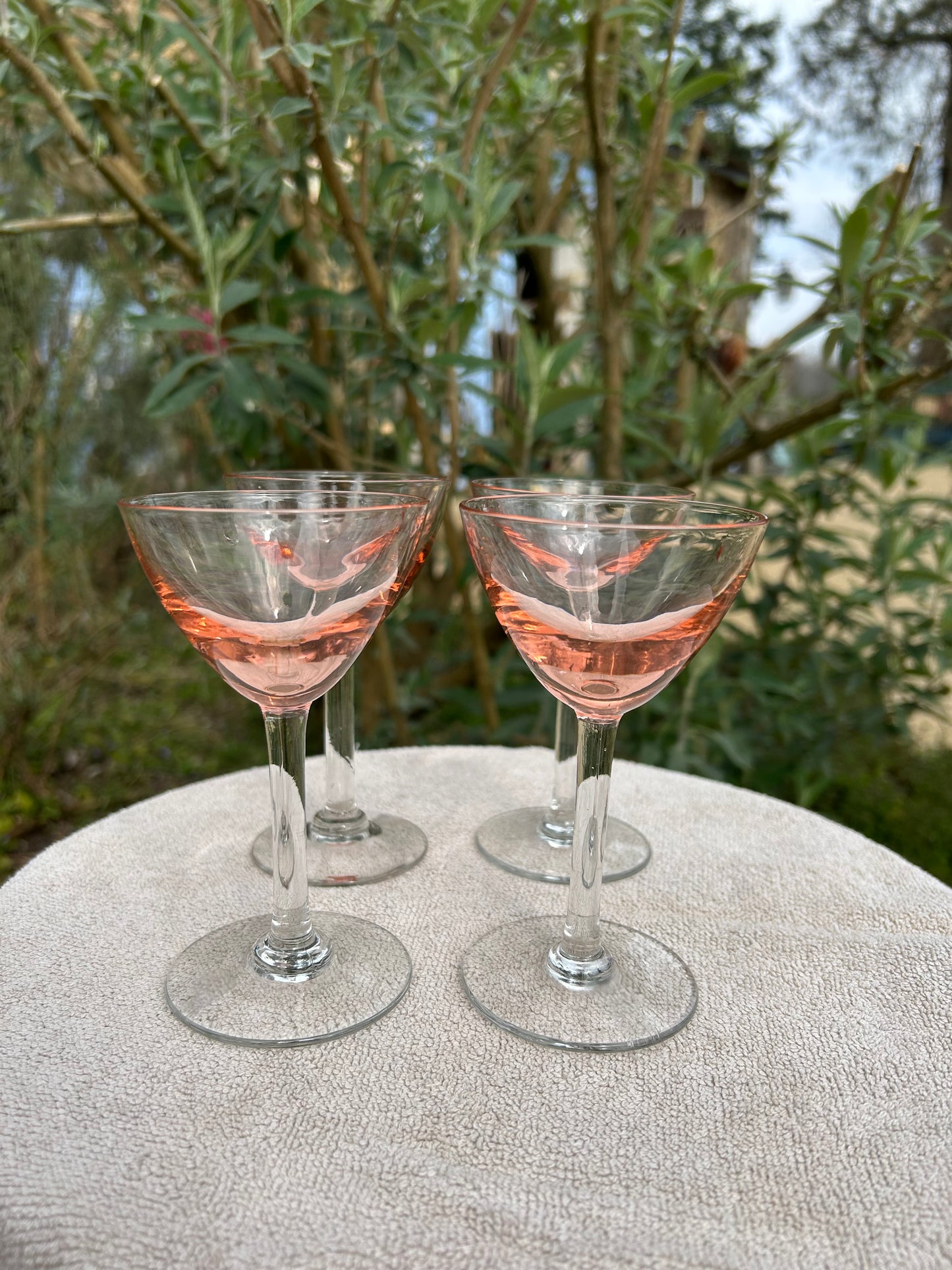 the pink glasses
