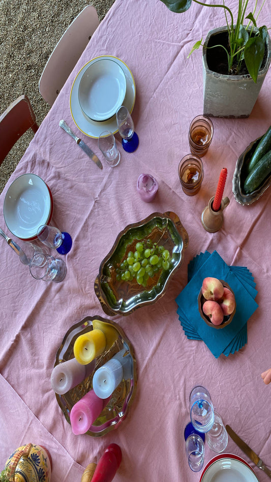 the round dish