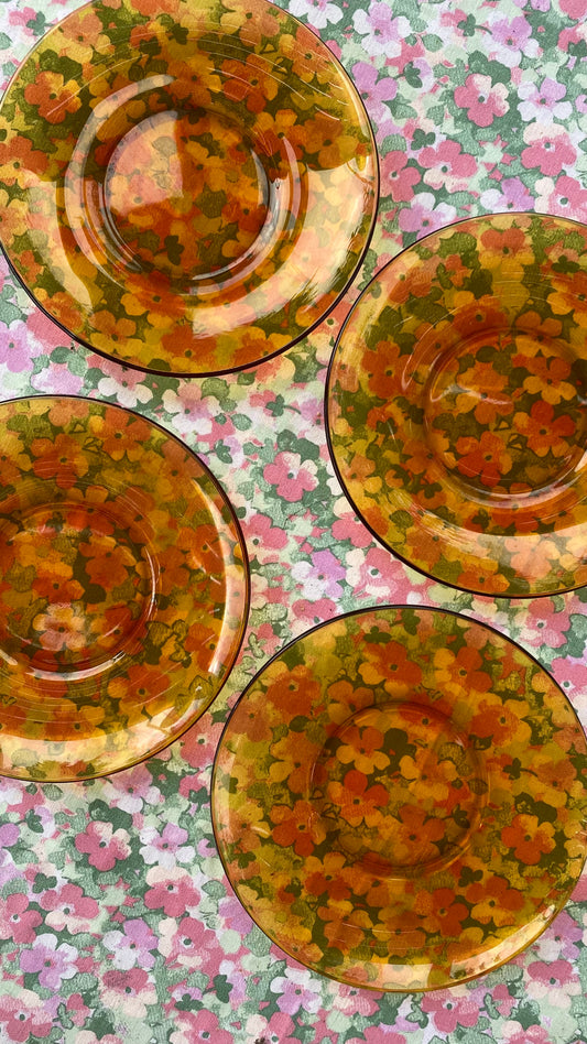 the brown plates