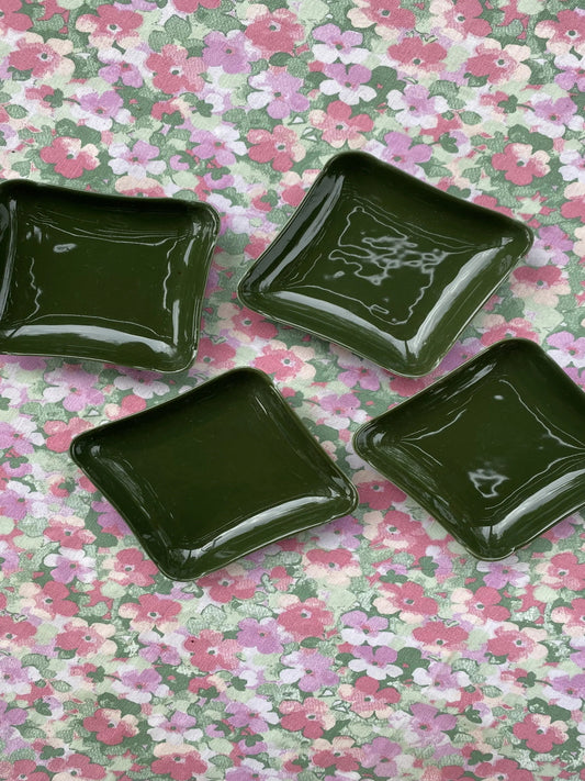 deep green small bowls