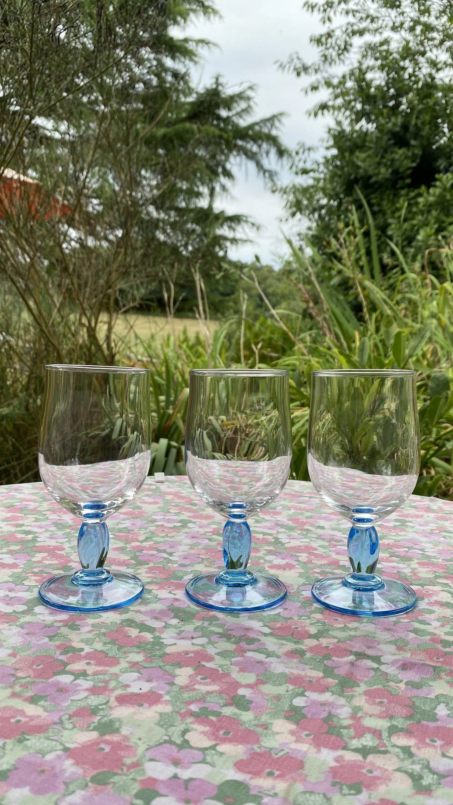 the blue glasses