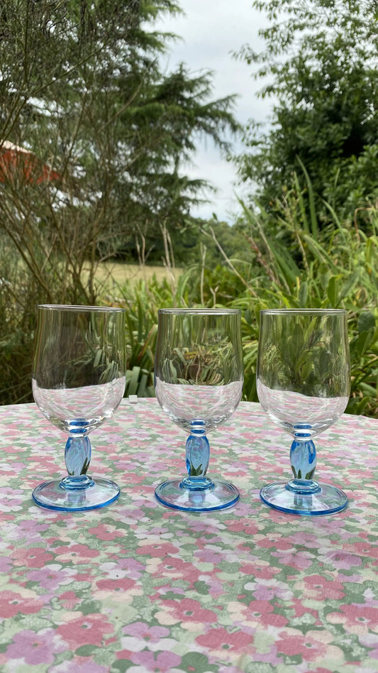 the blue glasses
